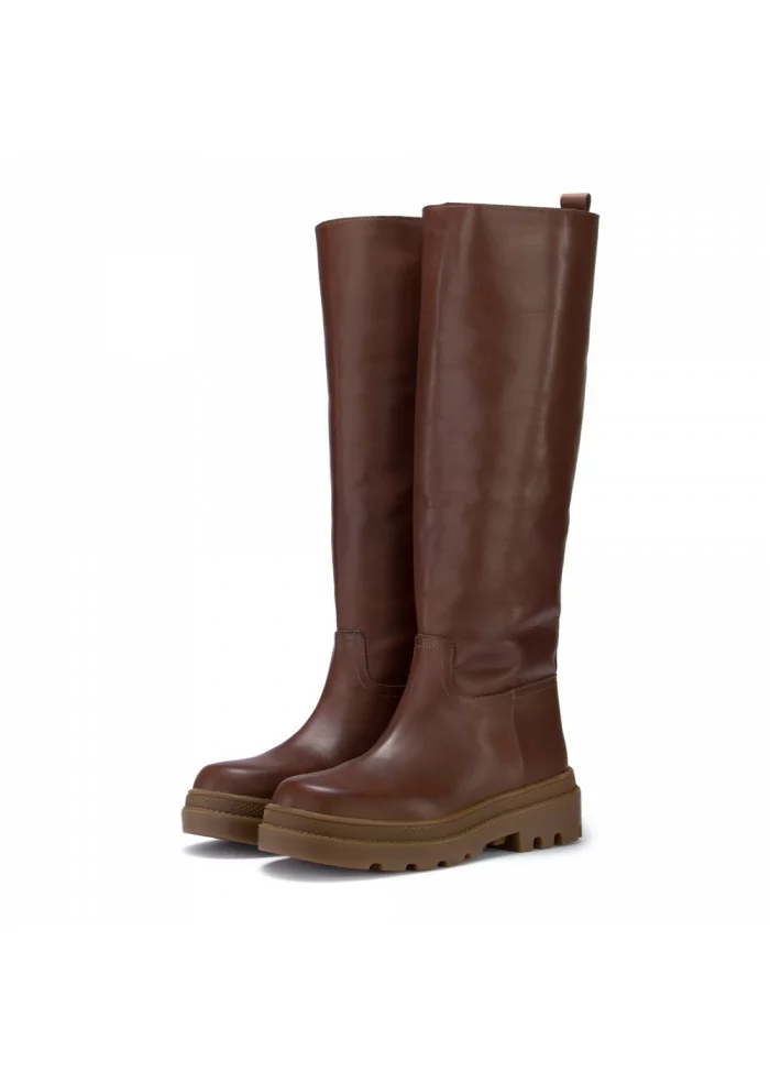 womens boots sofia len nut brown