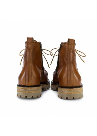 MAN.TO | LACE-UP ANKLE BOOTS VAIL HONEY BROWN