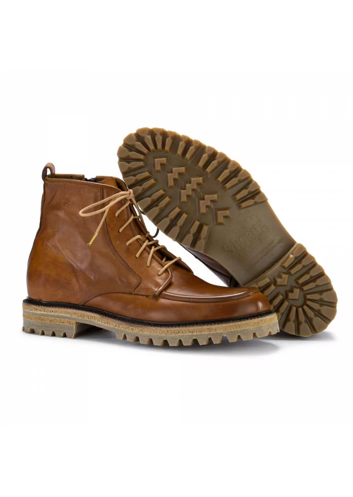 mens lace up boots manto vail vitello brown