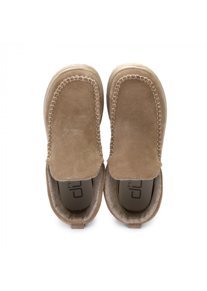 Damenstiefeletten Hey Dude | Denny Suede Beige | Derna.it