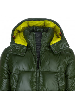 men's down jacket green