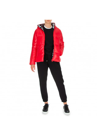WOMEN'S PUFFER JACKET SAVE THE DUCK | LUCK13 LOIS RED