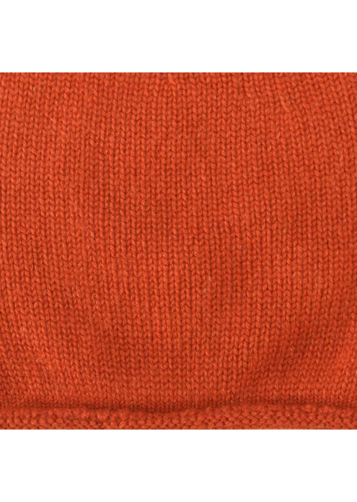 unisex beanie riviera cashmere cupola orange