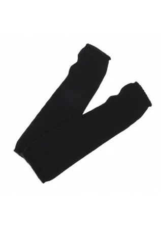womens sleeve gloves riviera cashmere rasato black