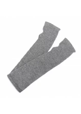 womens sleeve gloves riviera cashmere rasato grey