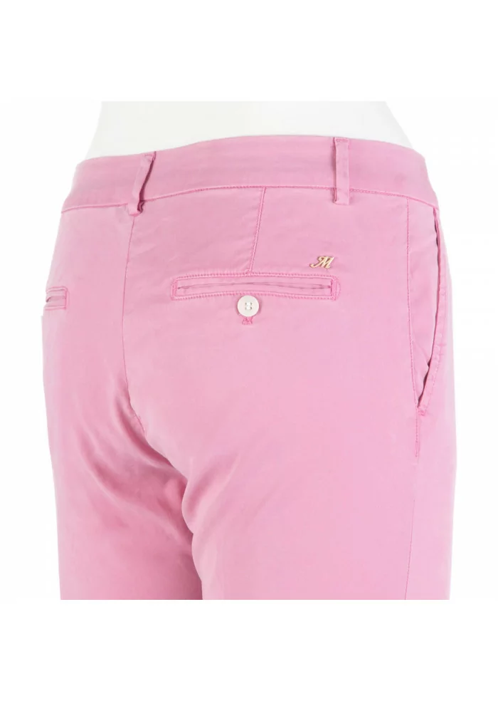 pantaloni da donna masons jaqueline curvy rosa