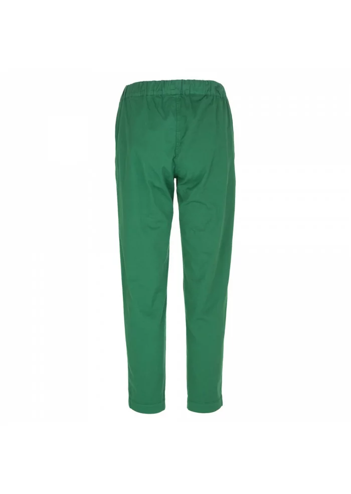 pantaloni donna semicouture verde