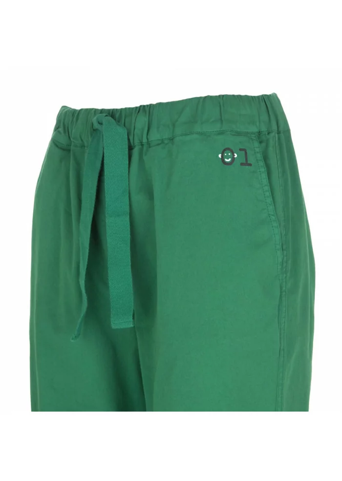 pantaloni donna semicouture verde
