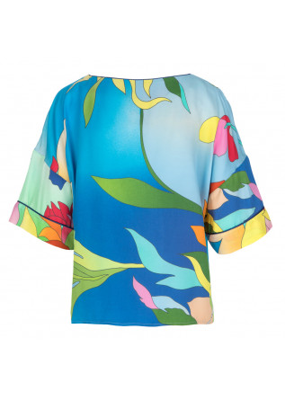 WOMEN'S SHIRT SEMICOUTURE | Y2ST32 FLW08 MULTICOLOR