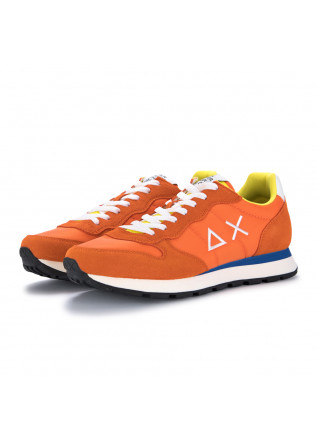 herrensneakers sun68 tom solid nylon orange