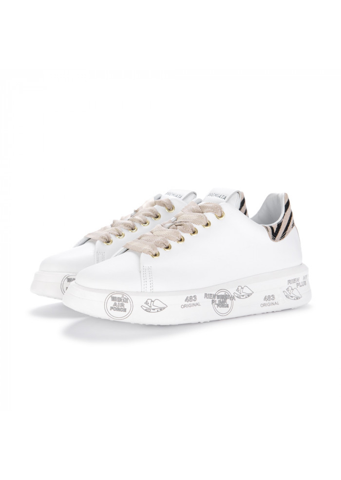 DERNA | SNEAKERS DONNA PREMIATA | BELLE BIANCO BEIGE SNEAKERS DONNA PREMIATA | BELLE BIANCO BEIGE