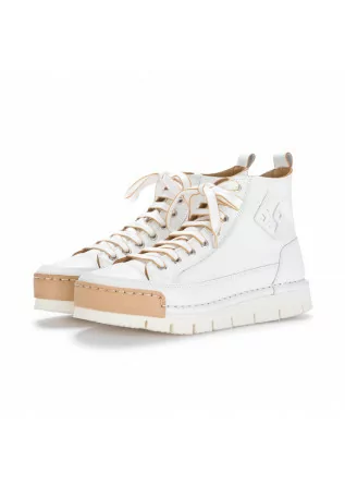 sneakers donna bng real shoes la perla high bianco