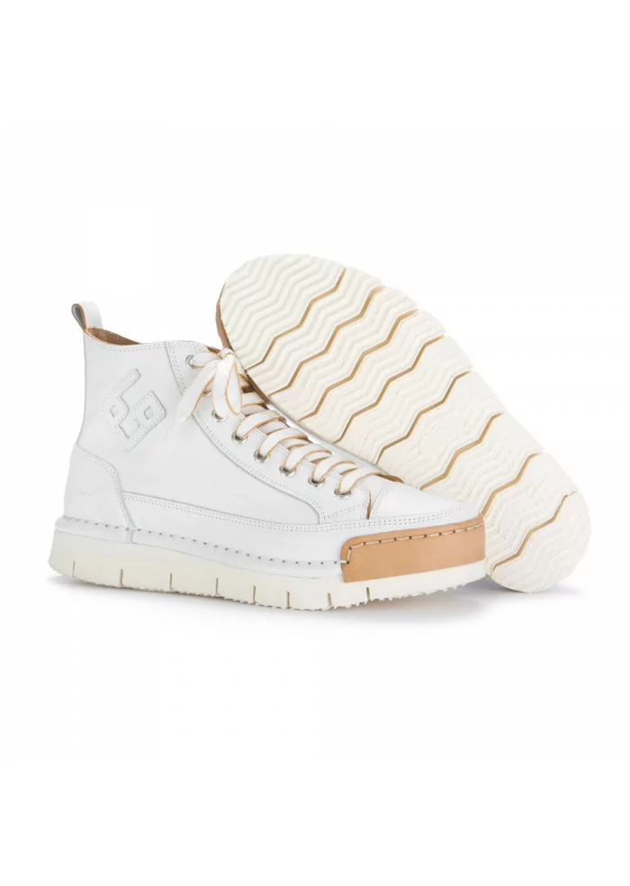 sneakers donna bng real shoes la perla high bianco