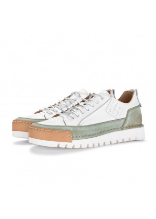 sneakers uomo bng real shoes la salvia bianco verde