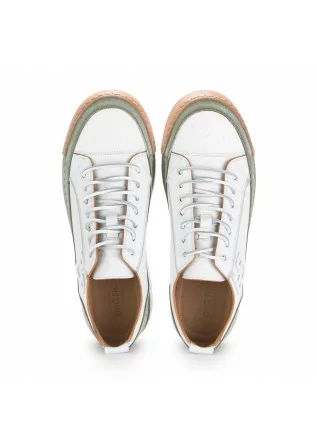 BNG REAL SHOES | SNEAKERS "LA SALVIA" BIANCO VERDE
