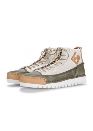 sneakers uomo bng real shoes la pistacchio bianco verde