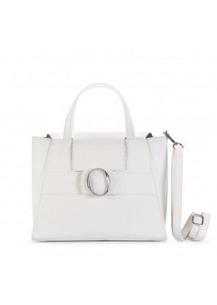 womens handbag orciani ofelia soft white