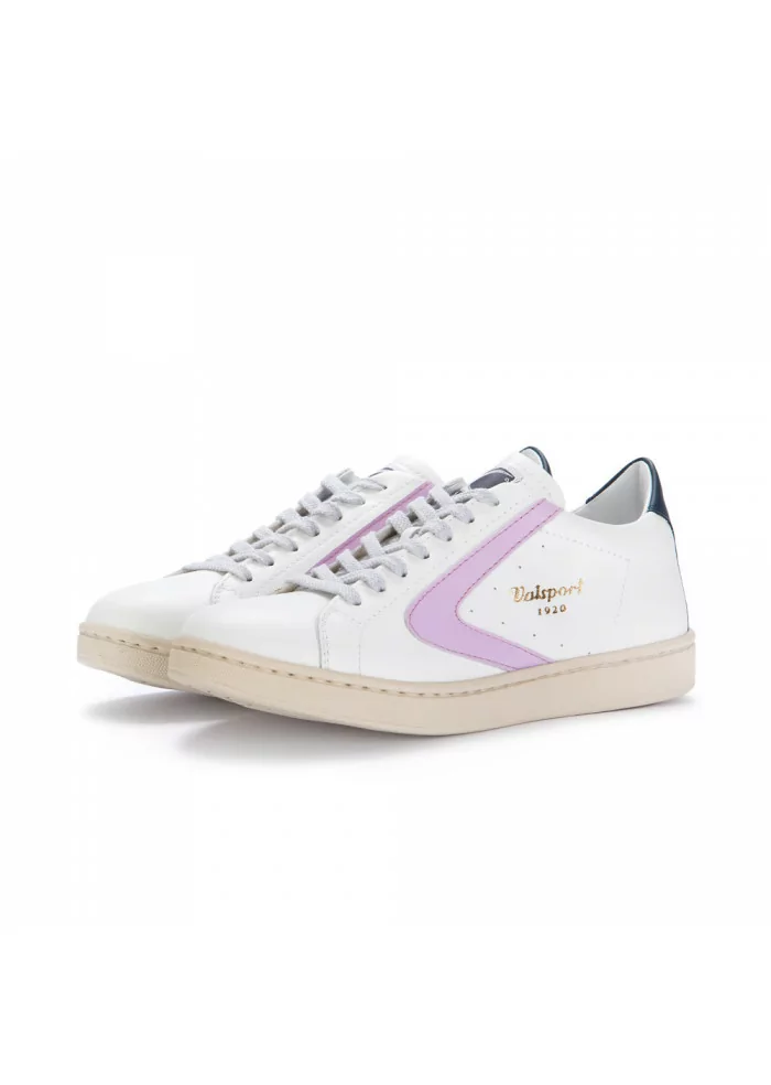womens sneakers valsport tournament white pink blue