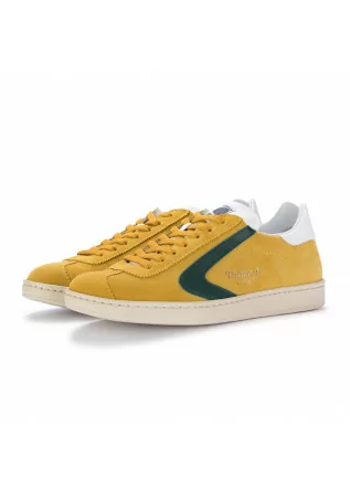 mens sneakers valsport olimpia yellow green