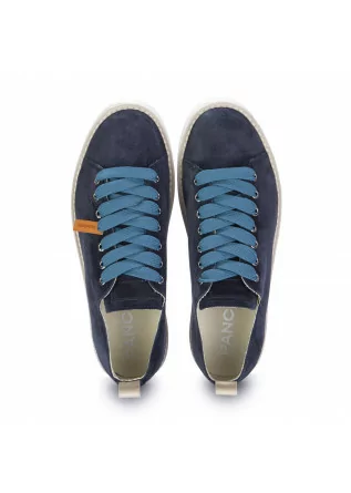 PANCHIC | SNEAKERS SUEDE UPPER WIDE LACES DENIM BLUE