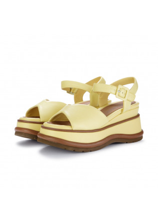 womens sandals elvio zanon zefiro yellow