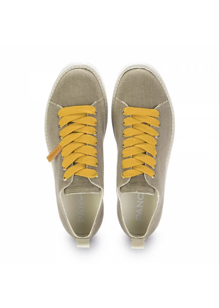 herrensneakers panchic grau gelb