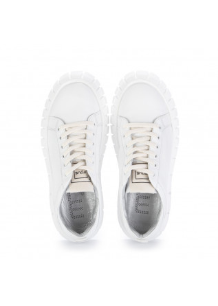 WOMEN'S SNEAKERS MJUS | P67101 WHITE LEATHER