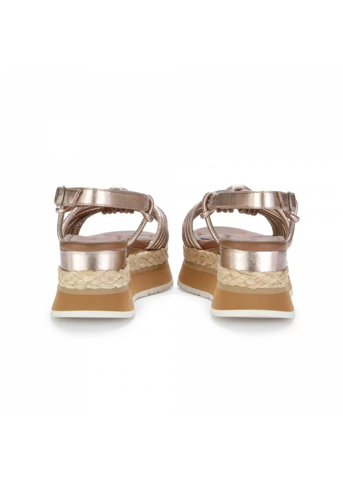 womens sandals rahya grey diletta metallic brown