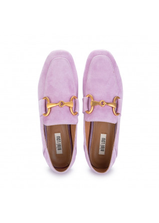 WOMEN'S LOAFERS BIBI LOU | 540Z30VK LILAC SUEDE LEATHER