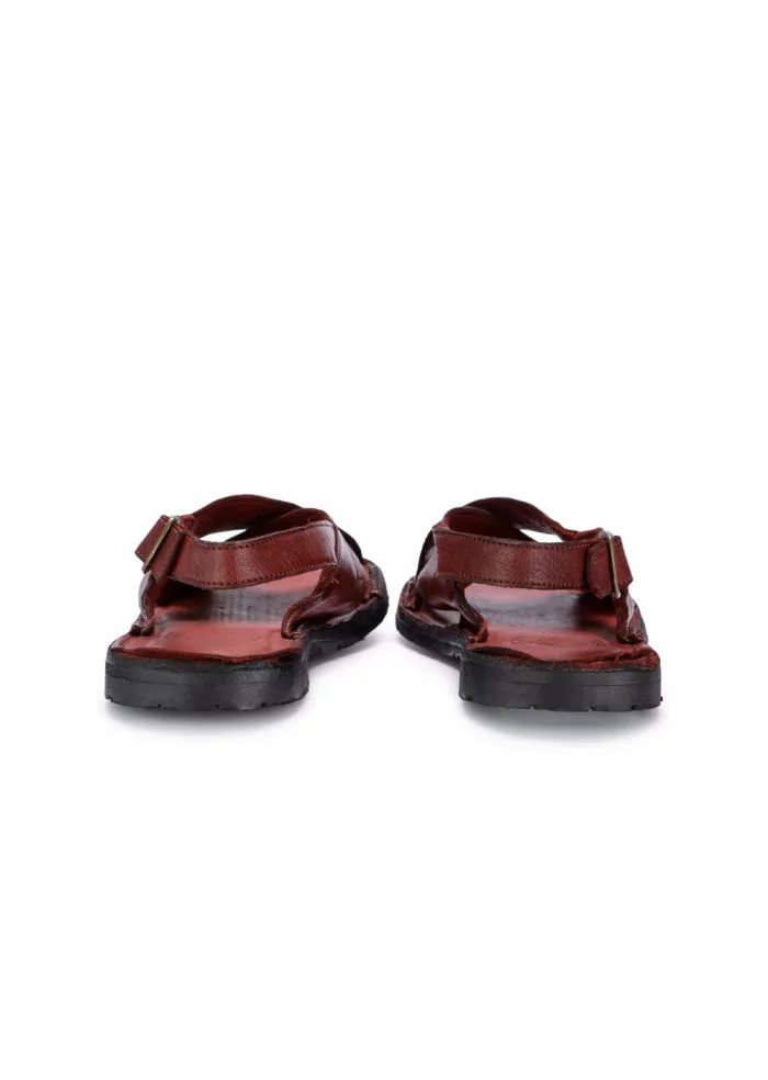 womens sandals manufatto toscano vinci bufalo red