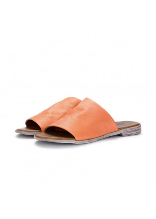 womens sabot sandals bueno orange