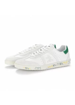 sneakers uomo premiata bonnie bianco verde