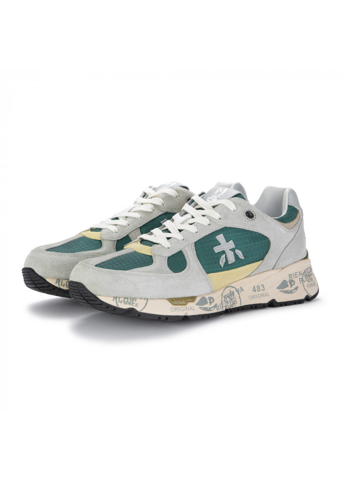 DERNA | MEN'S SNEAKERS PREMIATA | MASE 5680 GREEN LEATHER MEN'S SNEAKERS PREMIATA | MASE 5680 GREEN LEATHER