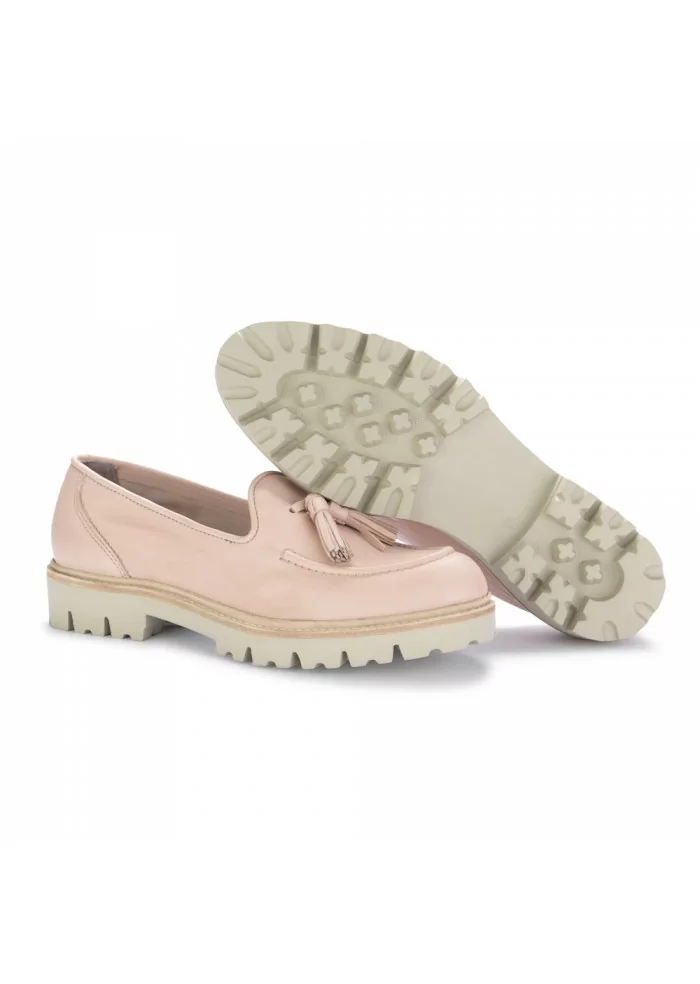 womens flat shoes manovia 52 cindarell pink