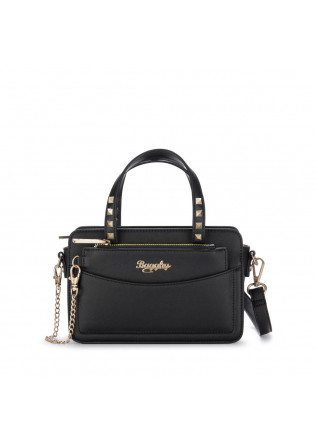 womens handbag bagghy black fuchsia