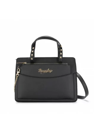 womens handbag bagghy black yellow