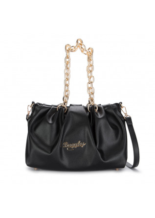 womens handbag bagghy black golden chain