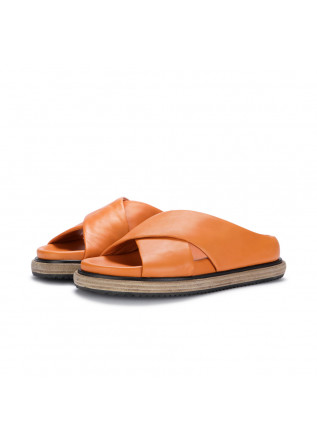 womens sandals 181 vega nappa orange