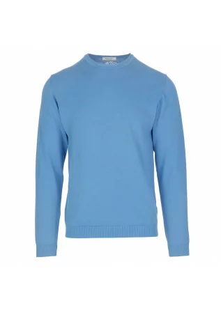 mens sweater wool and co light blue cotton