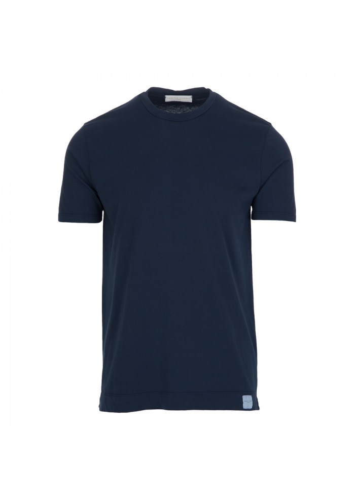 Daniele Fiesoli Andere materialien t-shirt in Blau für Herren Herren Bekleidung T-Shirts Langarm T-Shirts 