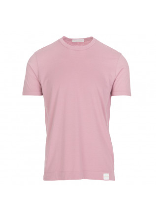 mens t shirt daniele fiesoli pink cotton