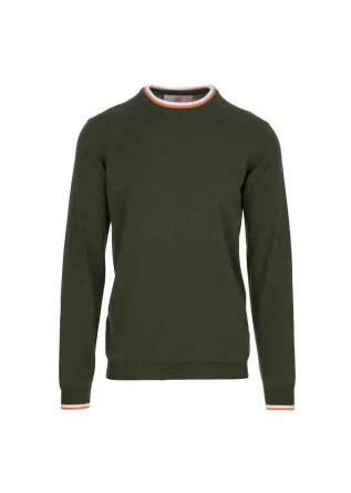 mens sweater wool and co green cotton