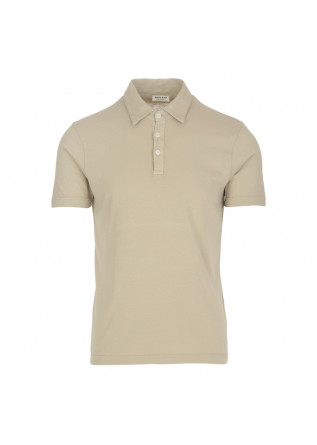 polo uomo wool and co beige cotone