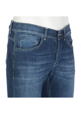 HERRENJEANS DONDUP | GEORGE CL9 BLAU MADE IN ITALY