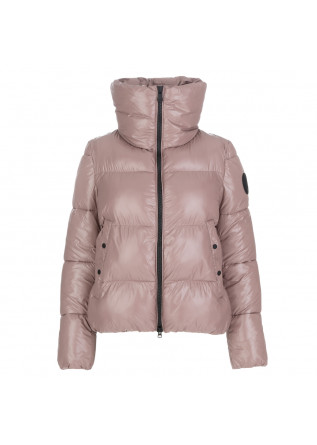 womens puffer jacket save the duck luck isla pink
