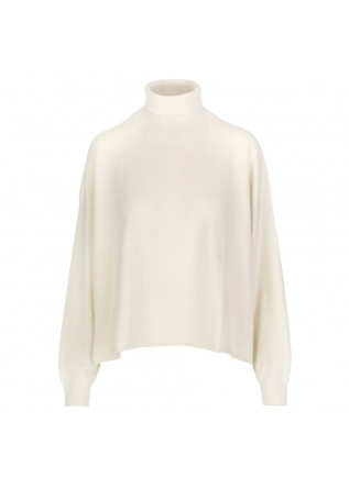 womens sweater semicouture cream white