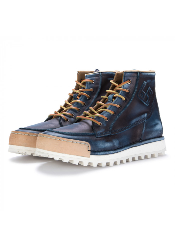 MEN'S ANKLE BOOTS BNG REAL SHOES | "LA YANKEE JEANS" BLUE