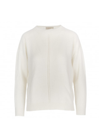 womens sweater cashmere island bolgheri cream white