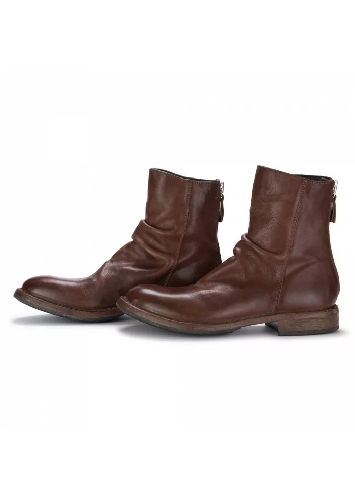 mens ankle boots moma cusna copper brown
