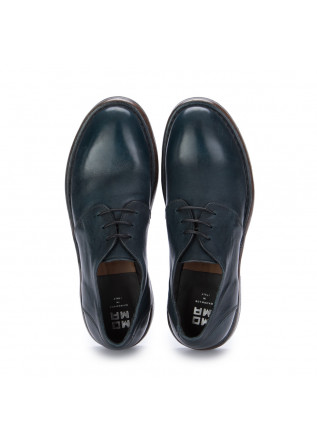 MOMA | LACE-UP SHOES LINED IN LEATHER CUSNA BLUE